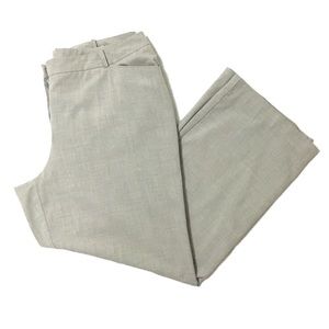 Worthington Modern Fit Light Gray Trousers 18W